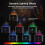Flame Aroma Diffuser,Fragrance Essential Oil Diffuser Humidifier,Aroma Diffuser Humidifier with 3D Flame Night Light 200mL for Bedroom, Home and 3