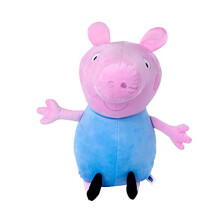 109261003 Świnka Peppa – Pluszowy George, 31 cm, biały