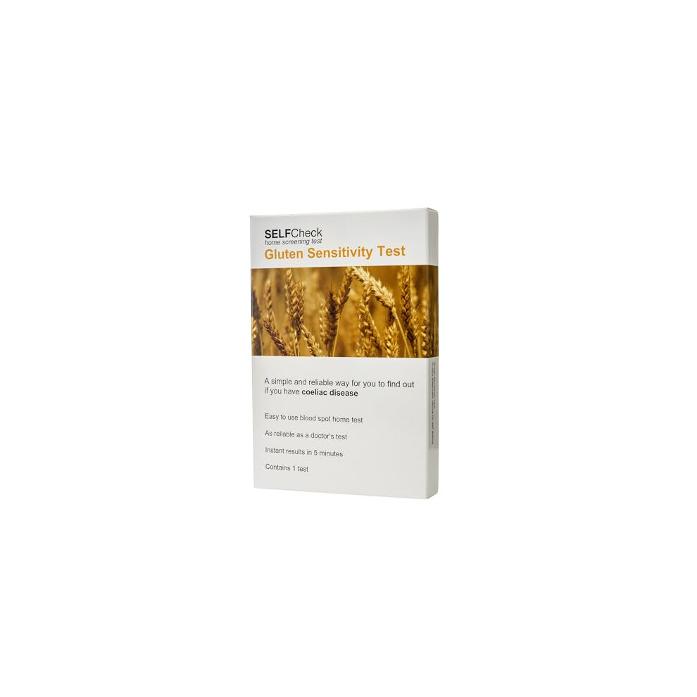 Selfcheck Gluten Sensitivity Test For Coeliac Disease