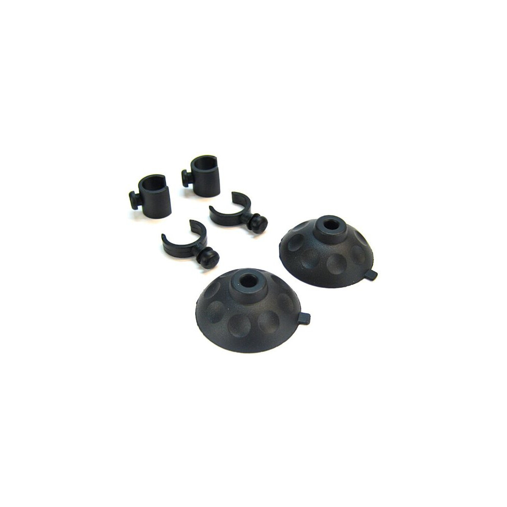 Suction cups, (4) 4 x 12 mm and clips, (8) 4 x 14 mm (03, 04 and 05 series)