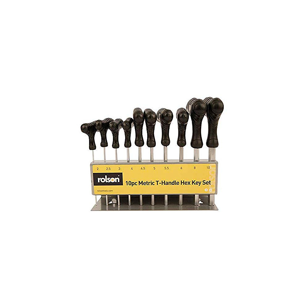 40320 10pc T-Handle Hex Key Set