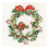Bothy Threads Cross Stitch Kit - Robin Wreath 1