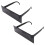 2PCS Flat Rectangular Glasses Pixel Sunglasses for Fancy Dress Accessory Party Cosplay 1