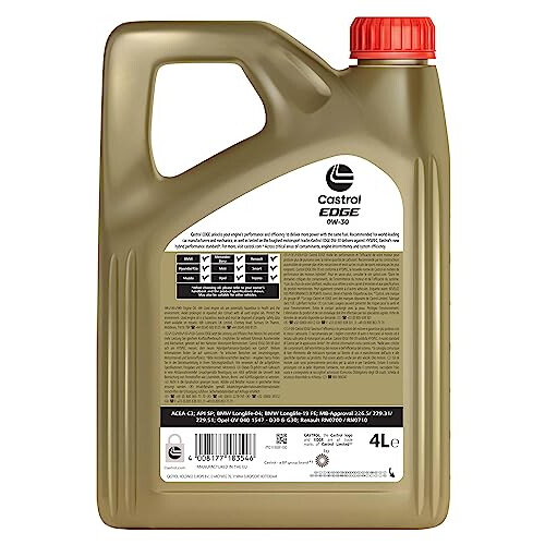 Castrol EDGE 0W-30 Engine Oil 4L 1