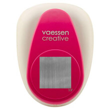 Vaessen Creative Stanzer Giant Viereck Square Punch 8.9 cm, Metal/Plastic, Purple Multi-Colour, 21493-003, XXXXL