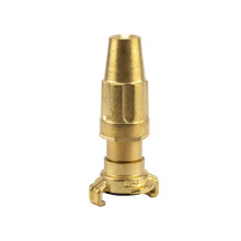 Brass Quick Release Syringe 25 mm (1 Inch) - Tubing: Rapid Coupling Connection with Adjustable and Lockable Water Jet (7132-20)