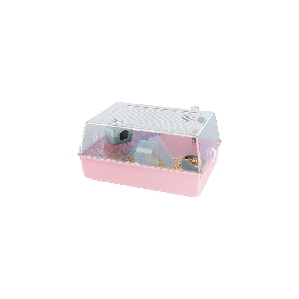 Hamster Cage Mouse Cage Small Animal Cage MINI DUNA HAMSTER, Plastic cage, AccessoriesÂ included, 55 x 39 x 27 cm