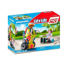 71257 Rescue with Balance Racer Starter Pack, Fun Imaginative Role-Play, PlaySets Suitable for Children Ages 4+