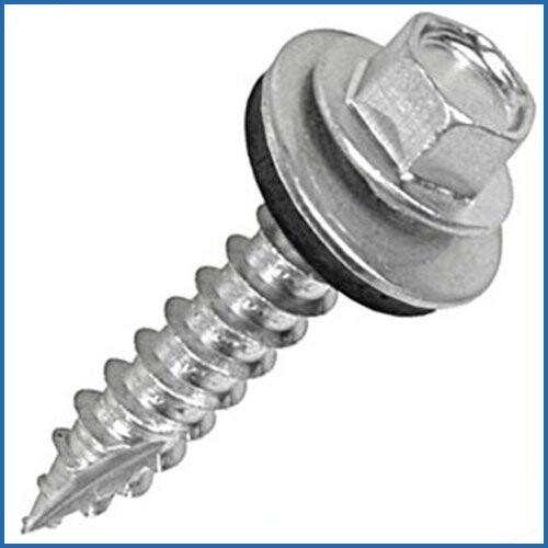 Forgefix TSSP6345W Hex Head Tec Sheet to Timber Fix Roofing Screw