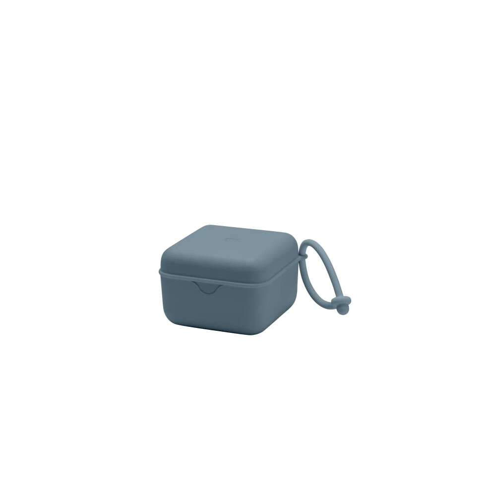 Bibs Pacifier Box With Strap. Soother Holder And Steriliser Case. 100% Bpa Free Food-Grade Material. Made In Denmark. Sage