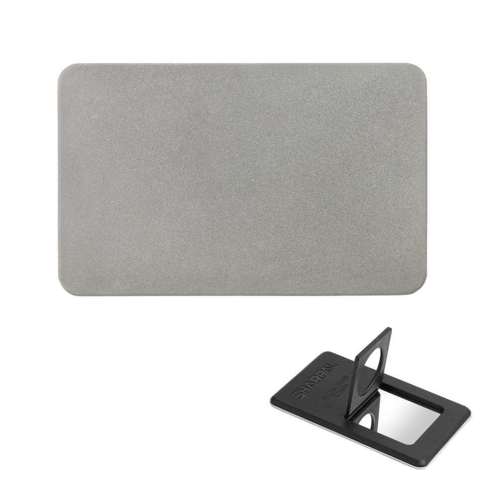 115N Credit Card Size Diamond Sharpening Stone, Pocket Diamond Knife And Tool Sharpener (Extra Fine 1200 Grit) 814744028028