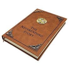 The Neverending Story Book Auryn Bastian Atreyu Replica Novel Brown