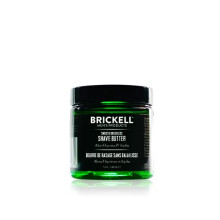 Brickell Men's Smooth Brushless Shave Butter for Men, Natural and Organic Smooth Shaving Butter to Fights Nicks, Cuts and Razor Burn, 148 ml,