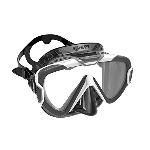 Mares Pure Wire Maske - Weiß/Schwarz