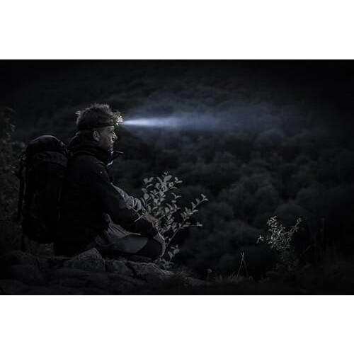 Intensity 300 Lumen Rechargeable Water Resistant LED Head Torch with Adjustable Beam Angle Plus 6 Lighting Modes 2