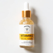 VITAMINA ORGANICA VITAMINA C SERIME VIDUALE PER LAVORO CON ACCIO ialuronico vitamina E e oro 24K - rughe anti -invecchiamento punti scuri e acne cica