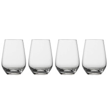 vivo by Villeroy & Boch Group - Voice Basic long drink glass set, 4-piece, 397 ml, crystal glass, dishwasher-safe