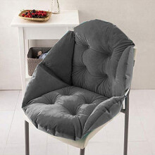 Seat Pad Soft Plush Sofa Cushion Lower Back Support Armchair Pads Booster Cushion Car Seat Cushion Thick Cotton Mat Chair Padded Cushion Seat Pads