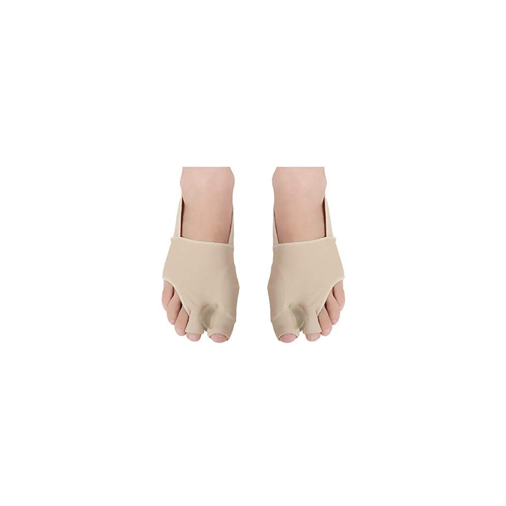 Xemz Bunion Corrector, Double Toe Separators, Relieve Toe Friction Bunion Pain, Ball Of Foot Cushion Toe Spacers Straightener Splint, For Hallux Valgus