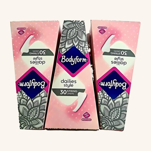 Bodyform Dailies Style Sting Liners 30 Liners, Pack of 3