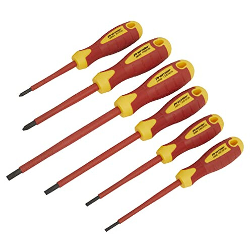 Sealey Screwdriver Set 6pc - VDE Approved - AK6130 1
