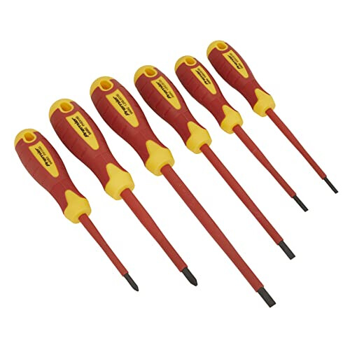 Sealey Screwdriver Set 6pc - VDE Approved - AK6130