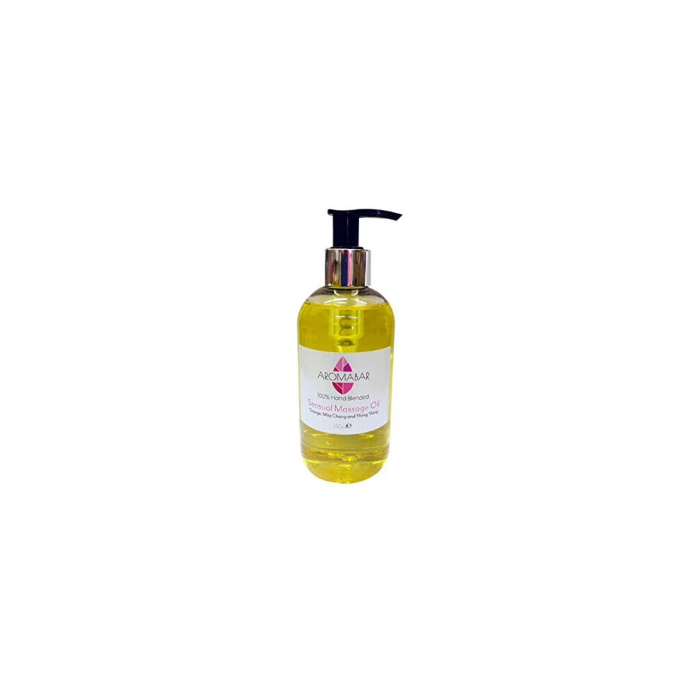Aromabar Orange Sensual Massage Oil 250Ml Ylang Ylang & May Chang