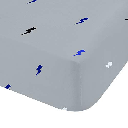 Catherine Lansfield Kids Dinobot Easy Care Junior Fitted Sheet Blue 1