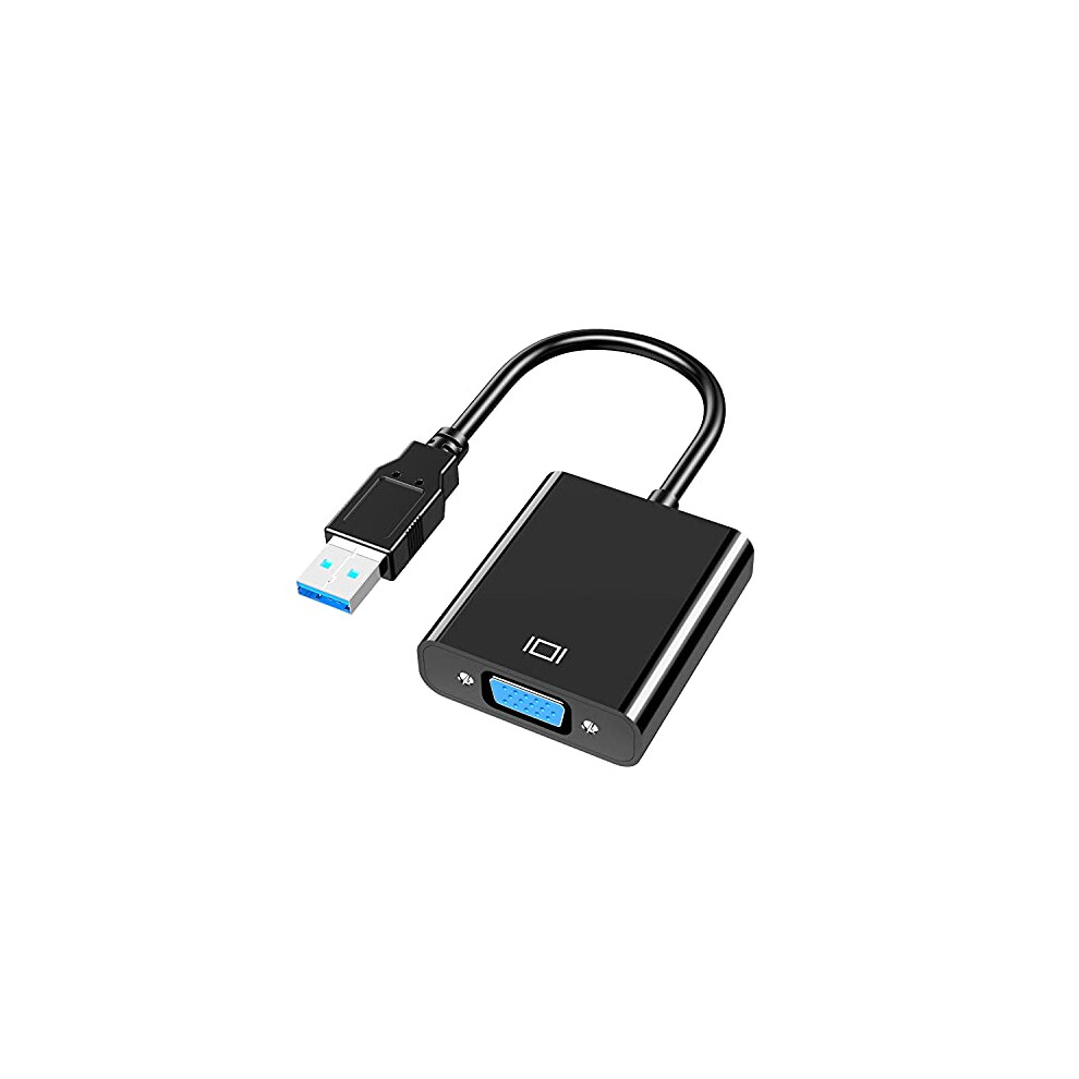 USB to VGA Adapters,USB 3.0/2.0 to VGA Adapter Multi-Display Video Converter- PC Laptop Windows XP 7/8/8.1/10,Desktop, Laptop, PC, Monitor, Projector,