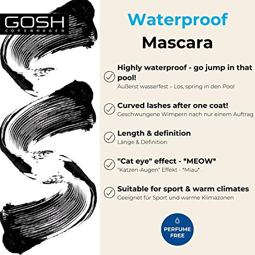 GOSH Catchy Eyes mascara WTP 8ml 1