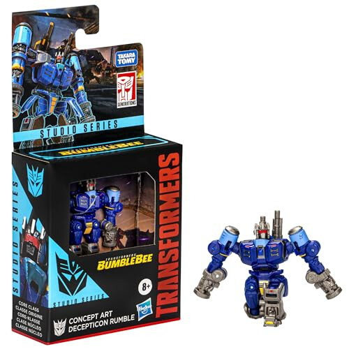 Transformers Studio Series Core Bumblebee Concept Art Decepticon Rumble Action Figure 2