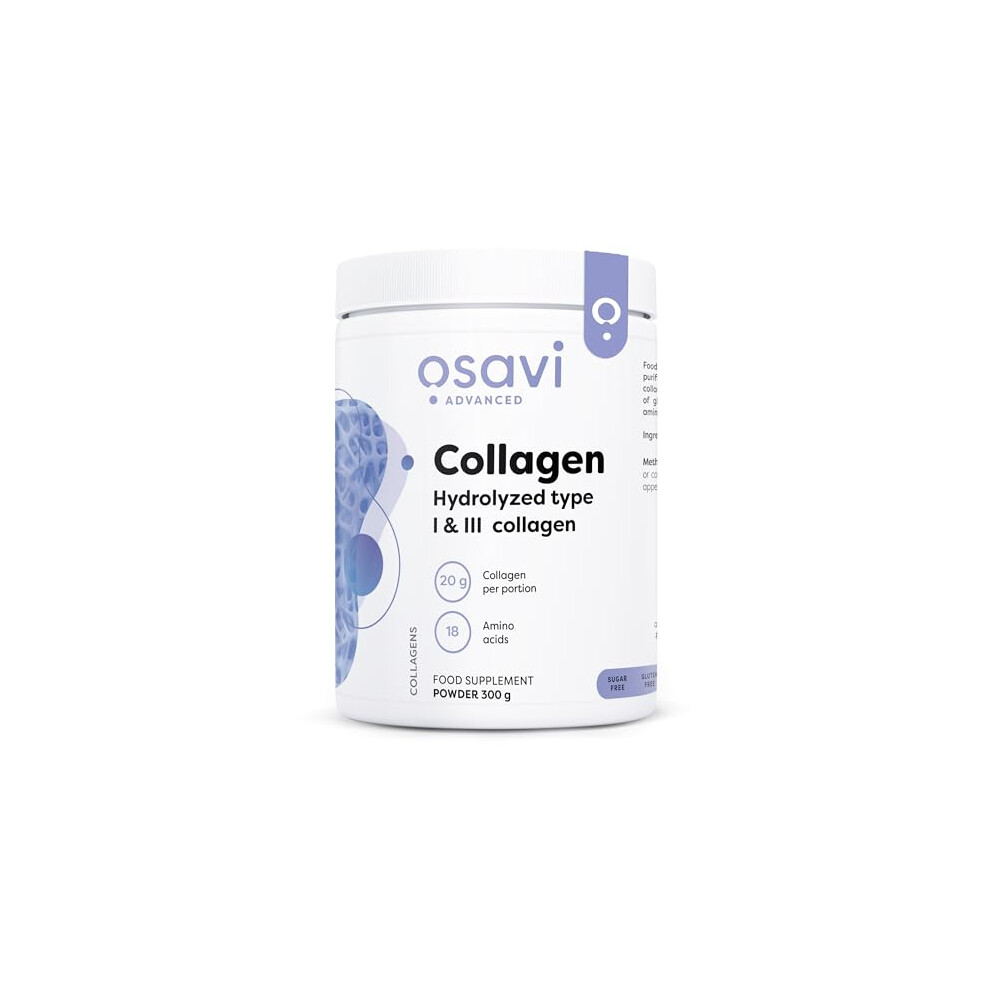 Osavi Collagen Peptides - Hydrolyzed Type 1 & 3-300G