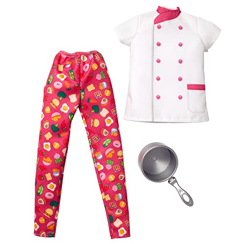 Barbie Career Fashion Pack HBV64 Chef Set