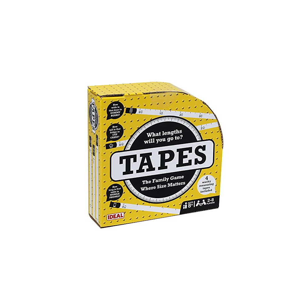 | Tapes: The family measuring and guessing game, where size matters! | Family Games | Party Games | For 2-8 Players | Ages 8+