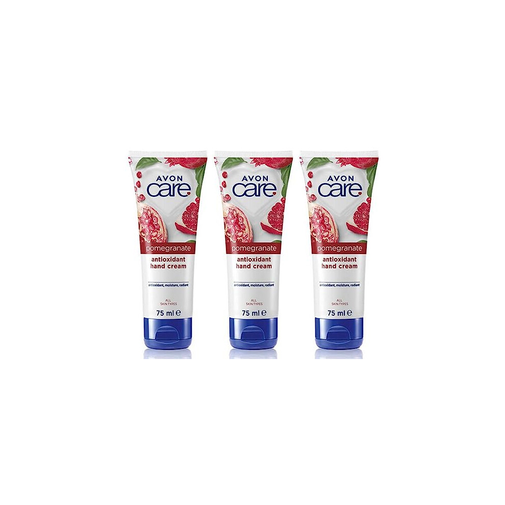 Care Pomegranate Antioxidant Hand Cream 75ml - Pack Of 3 - By Ultimate Things