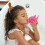Zuru Baby Shark Bath Toy Silicone Fin - Pink 5