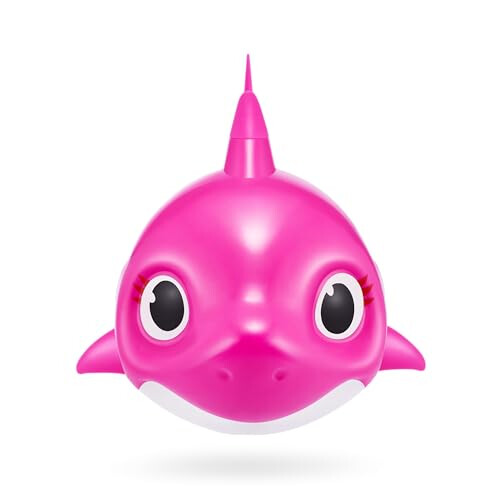 Zuru Baby Shark Bath Toy Silicone Fin - Pink 2