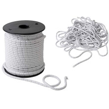 Lead Weight Tape for Curtains – Lead Braid 50 G/MT – Made in Italy – 10 Meters – Leaded Rope Wire for Curtains, Drapery, Fabrics, Nets –