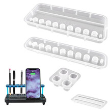Epoxy Resin Moulds Silicone, Resin Mould Set for Mobile Phone Holder Pen Holder, Silicone Moulds for Resin, Ideal for DIY Craft Gift, Home Decoration