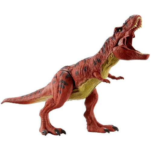 Jurassic World Jurassic World Park Ηλεκτρονικός Τυραννόσαυρος Rex Κόκκινος Exclusive 93