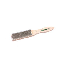 250mm x 40mm Hand Metal Wood Engineers File Cleaning Wire Brush Card Wooden Handle