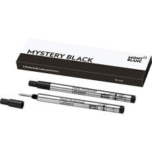 Rollerball LeGrand Refills (B) Mystery Black 113840 – Refill Cartridge Exclusively for The Meisterstück LeGrand Rollerball Pen – 2 x Black Pen