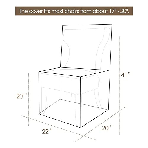 Plastic Dining Chair Protector(4 Pack) 1