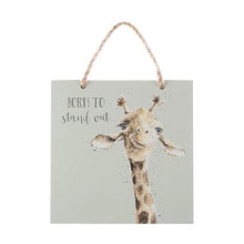 Wrendale Designs - 'Born To Stand Out' Wooden Plaque