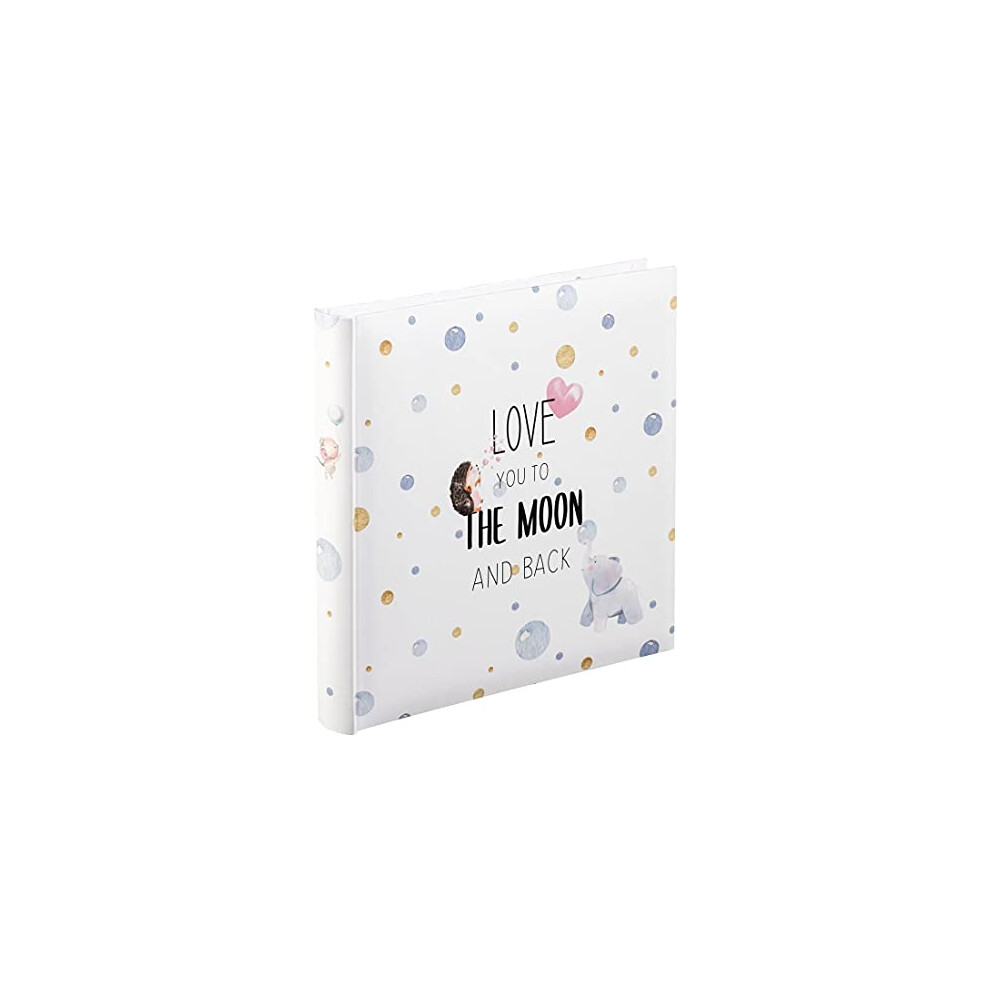 To The Moon Book Album, 25 x 25 cm, 50 Pages, Max: 100 Photos 10 x 15 cm, standard, Multi-Coloured