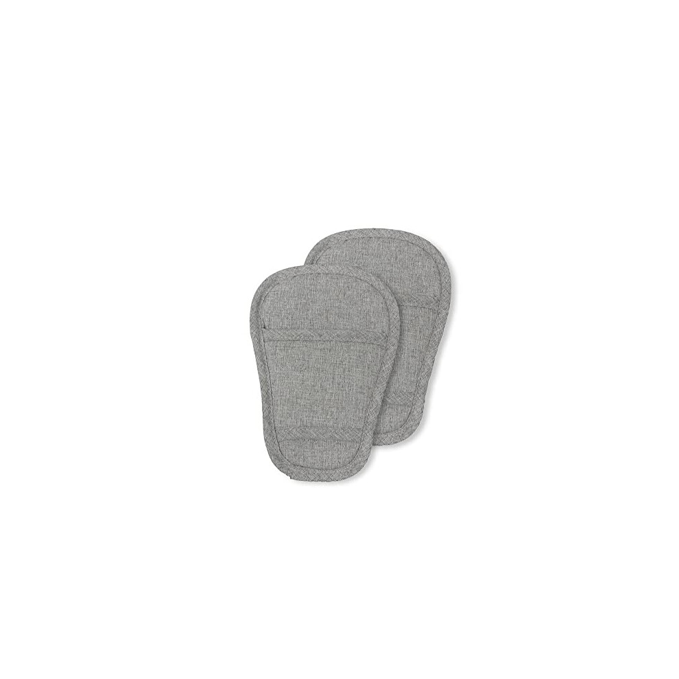 Seedfuture Stroller Crotch Cover Baby Car Seat Strap Cover 2 Pcs Of Grey, Universal Soft Seatbelt Crotch Cushion Pads For Newborn Infants Kids Child, Baby Seat