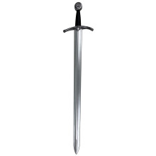 PU Foam Single Handed Sword Weapon Toy for Assassin Knight Soldier Warrior Costume Battle Play Halloween Cosplay LARP