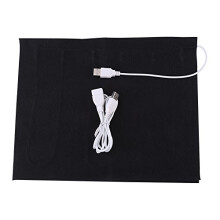 USB Heating Pad, 1PC 5V USB Electric Cloth Heater Pad Heating Element for Clothes Seat, Pet Warmer, Neck, Back, Abdomen, Lumbar Heating 35-50