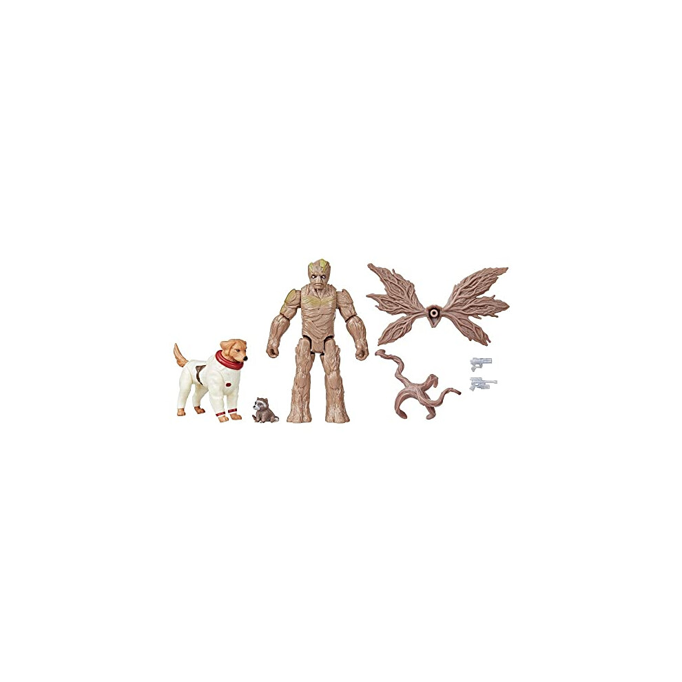 Marvel Guardians of the Galaxy Vol. 3 Action Figures, Groot, Baby Rocket and Marvel's Cosmo Action Figures