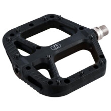 Products Mountain Bike Pedals Loam 20 Nylon Flat Pedals. Chromoly 9/16" axle. Sealed Bearings. Black